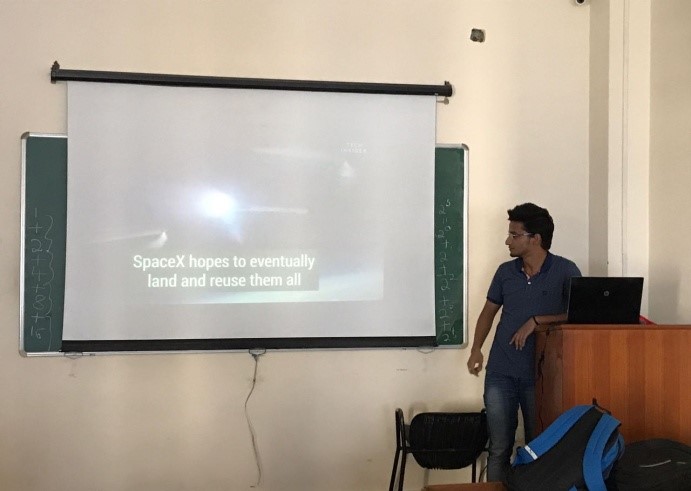 Student Presentation on SpaceX by Jeet Shah