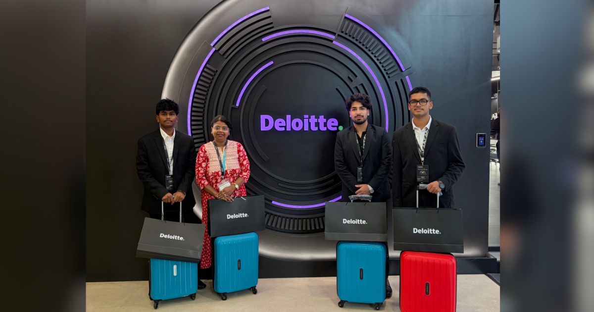 Grand Finale of Hacksplosion National Level Deloitte Hackathon 2026