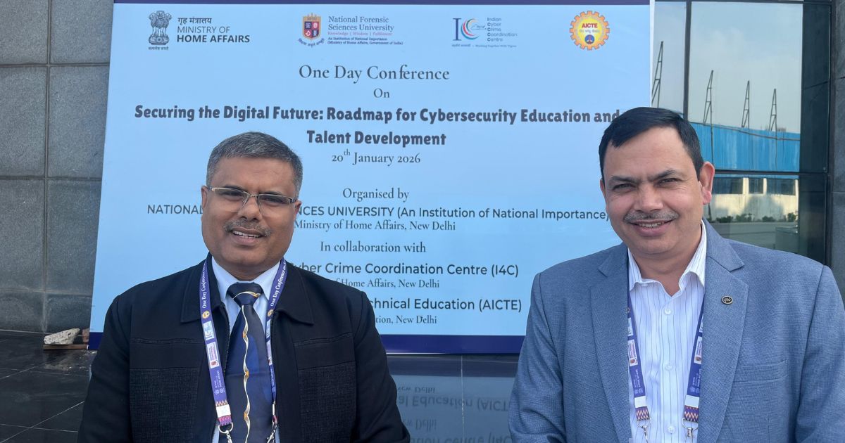 JAIN (Deemed-to-be University) Faculty Participate in National Conference on the Future of Cybersecurity Education