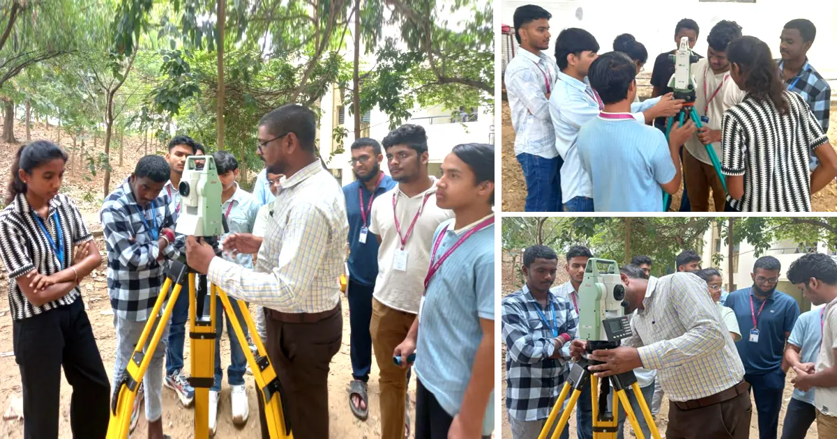 Workshop on Total Station & Digital Theodolite