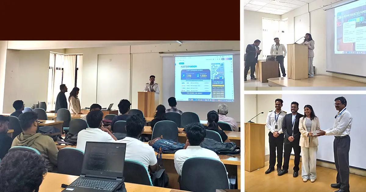 Bridging Classroom and Cockpit: Alumni Interaction Offers Insight into Global Airline Operations