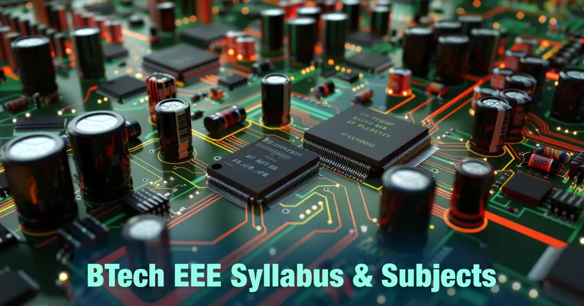 BTech EEE Syllabus & Subjects: Electrical Engineering Course Details