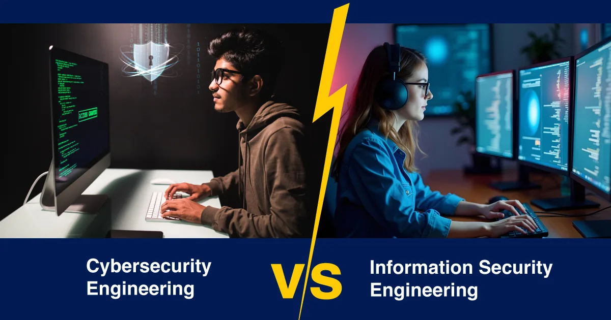 Cybersecurity Engineering vs Information Security Engineering