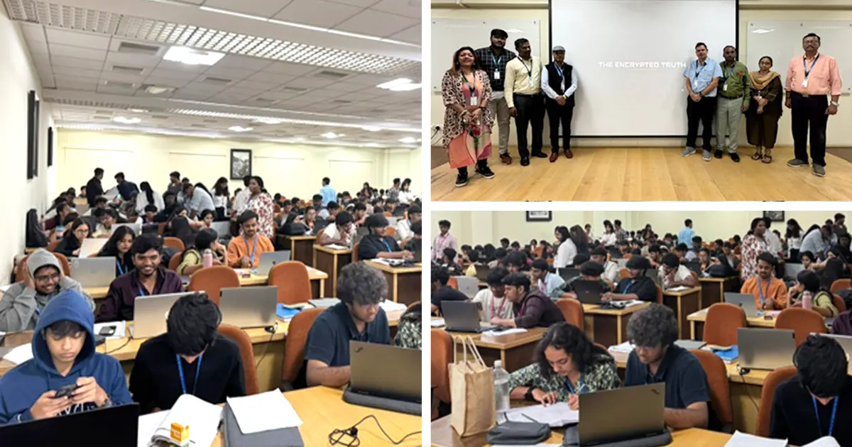 Department of Cybersecurity Hosts “The Encrypted Truth” – A Murder Mystery–Themed Digital Forensics Workshop at JAIN (Deemed-to-be University)