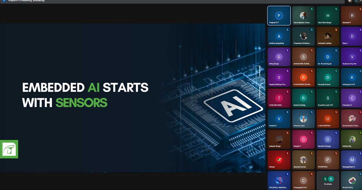 Students Gain Hands-On Edge AI and IoT Experience Through Industry-Aligned Training Programme