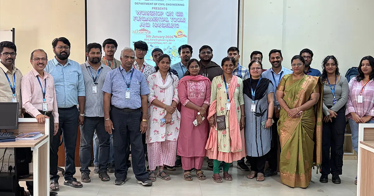 GIS Fundamentals Workshop hosted by JAIN (Deemed-to-be University) to Strengthen Civil Engineering Competency