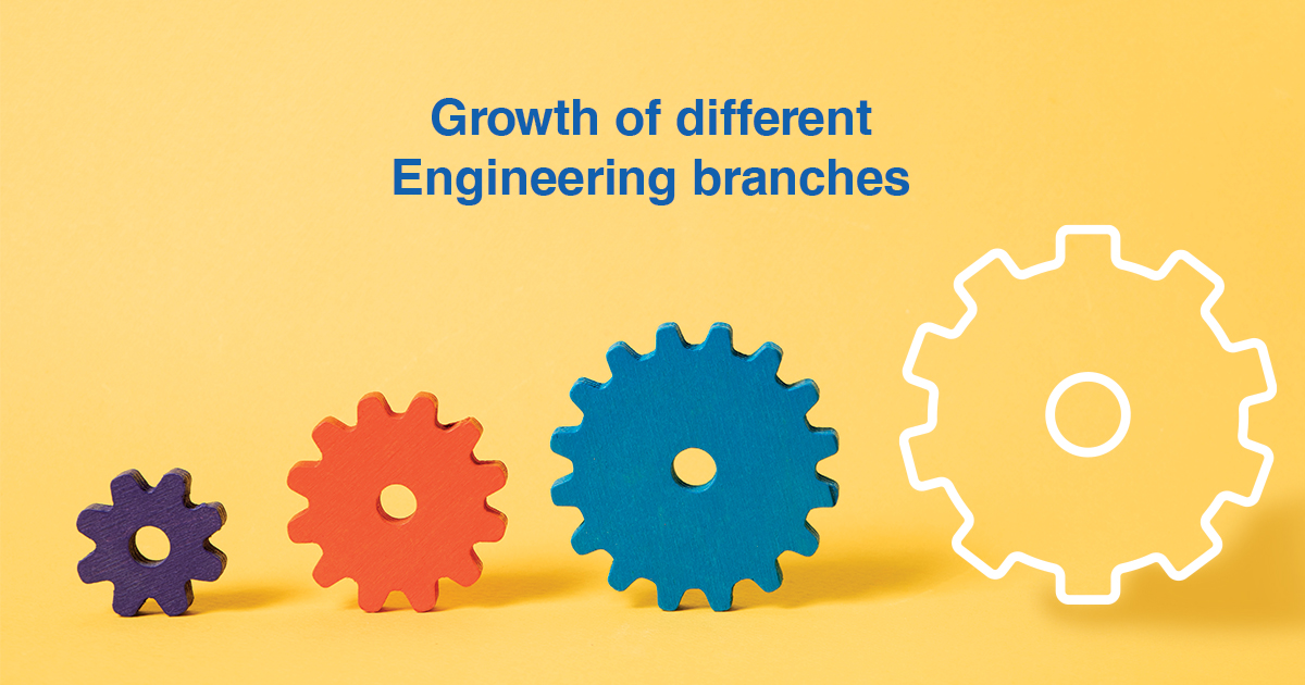 Growth of Different Engineering Branches