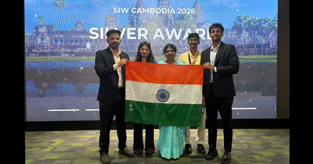 Engineering Students Turn Startup Vision into Silver on Global Stage in Cambodia