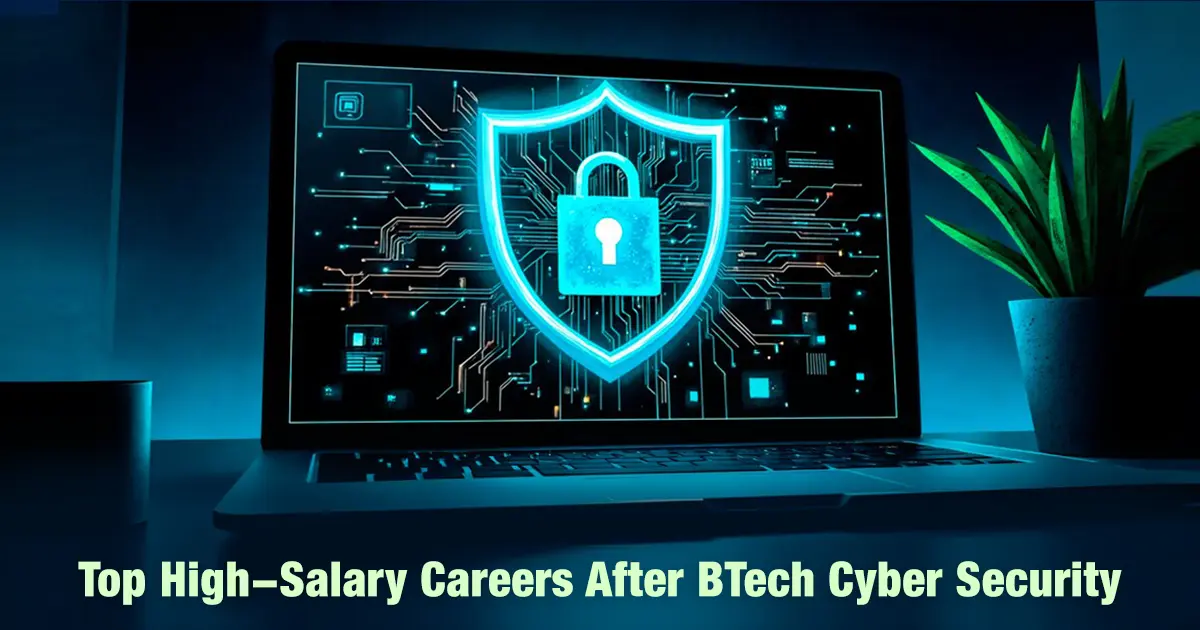 Top High-Salary Careers After BTech Cyber Security: Jobs, Government Opportunities & Future Scope in India