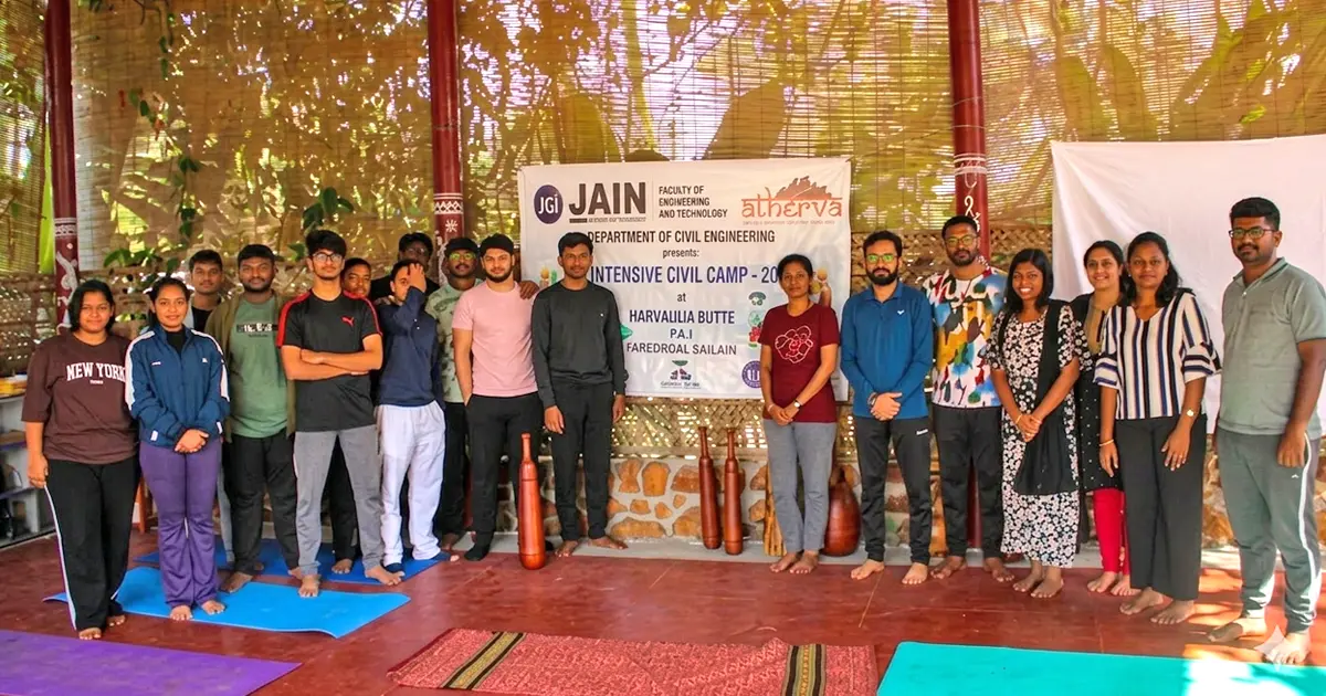 Civil Engineering Students Explore Wellness and Sustainability through Yoga and Indian Knowledge Systems Session
